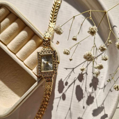 ساعت مچی گندم طلایی هانگری