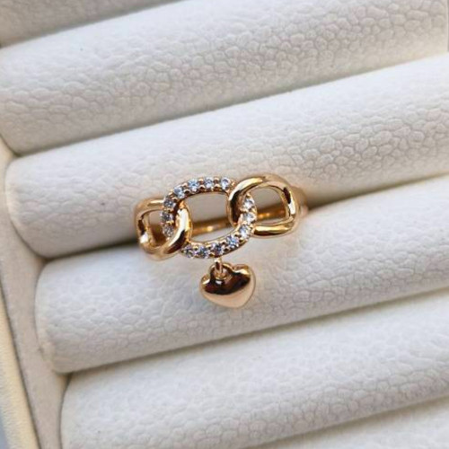 انگشتر کارتیر آویز قلبی