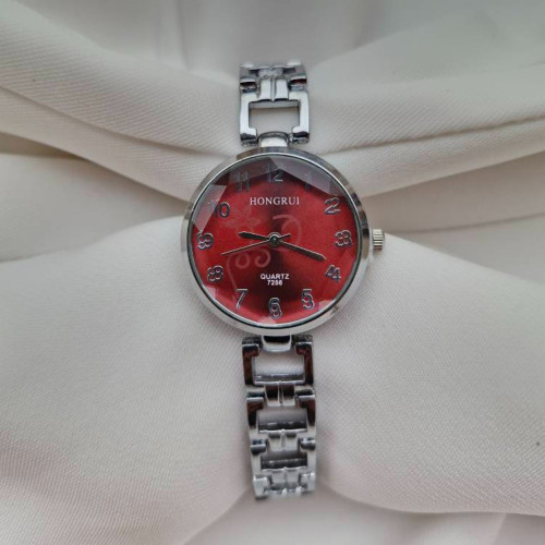 ساعت مچی صفحه گرد اناری کلاسیک هانگری